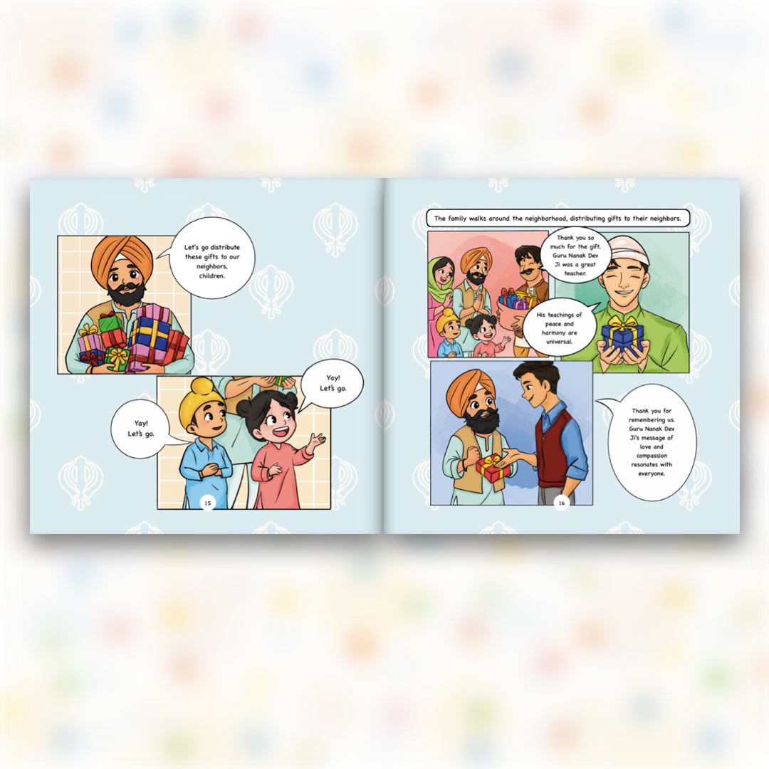 Guru Purab Mubarak Comic Book (Paperback)